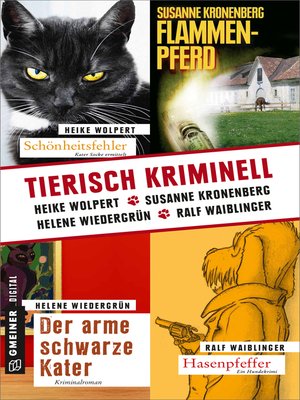 cover image of Tierisch kriminell